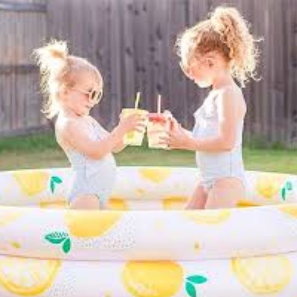 NEW MinniDip Citrus Inflatable Swimming Pool - Picture 2 of 9